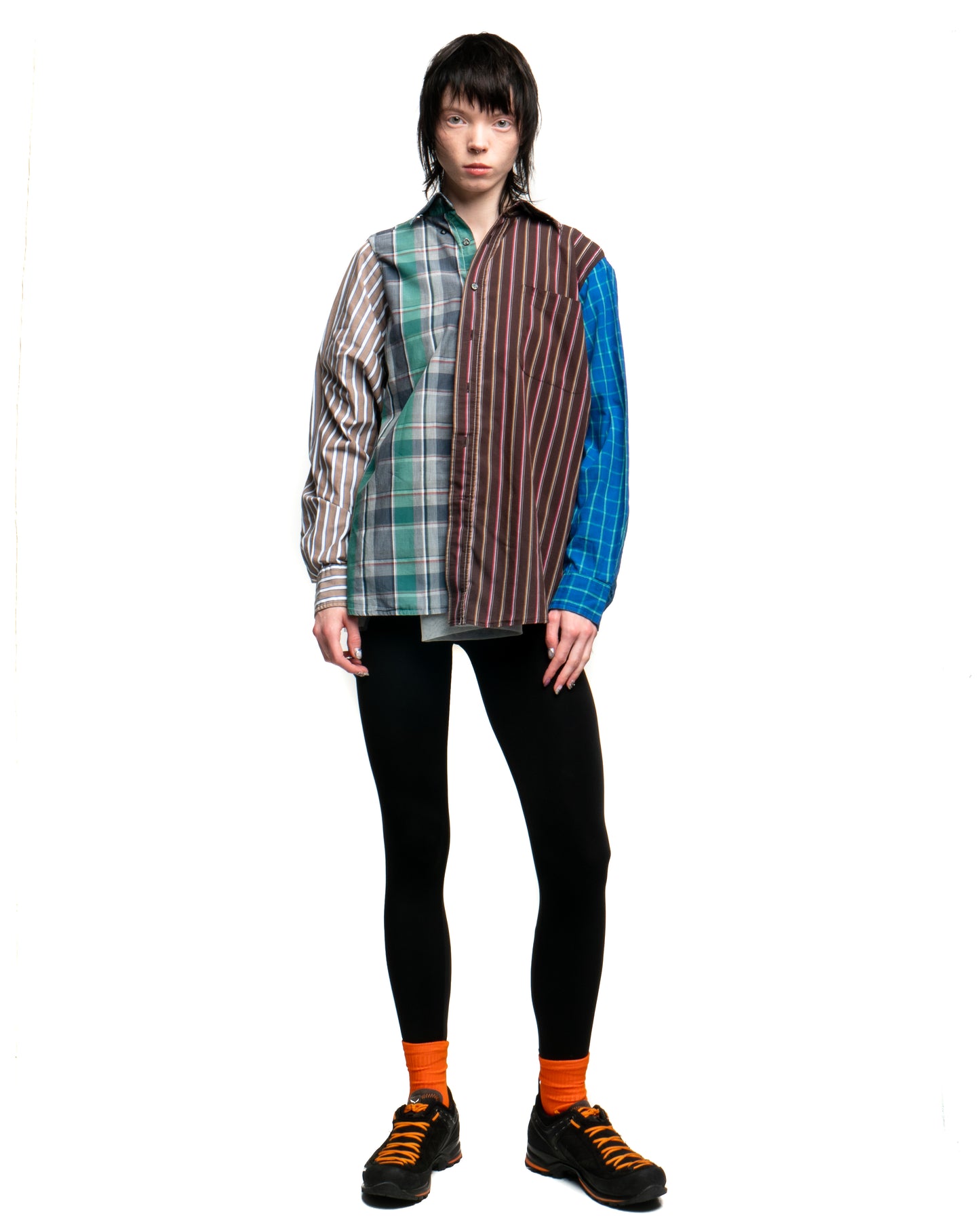 Tulle Shirt with Ties