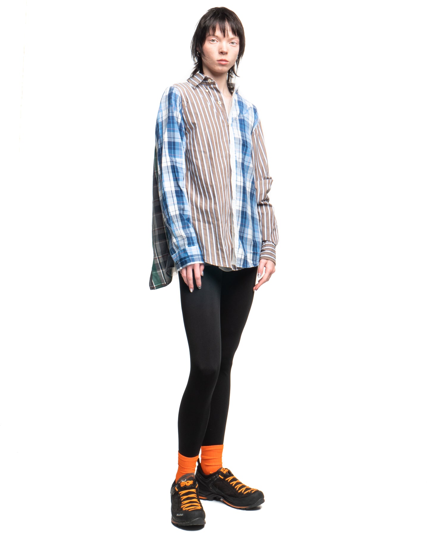 Tulle Shirt with Ties