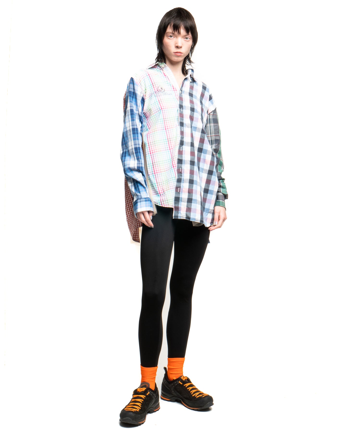 Tulle Shirt with Ties
