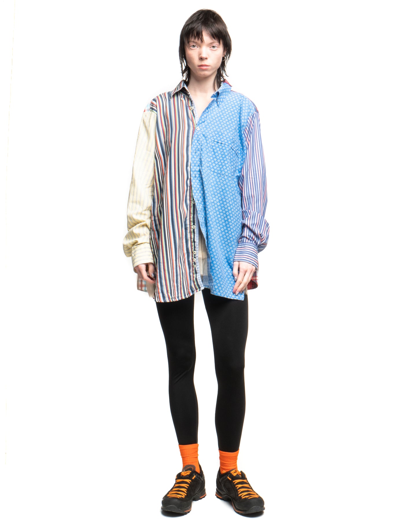 Tulle Shirt with Ties