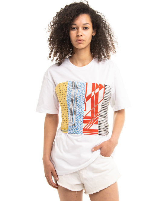 T-shirt with corset