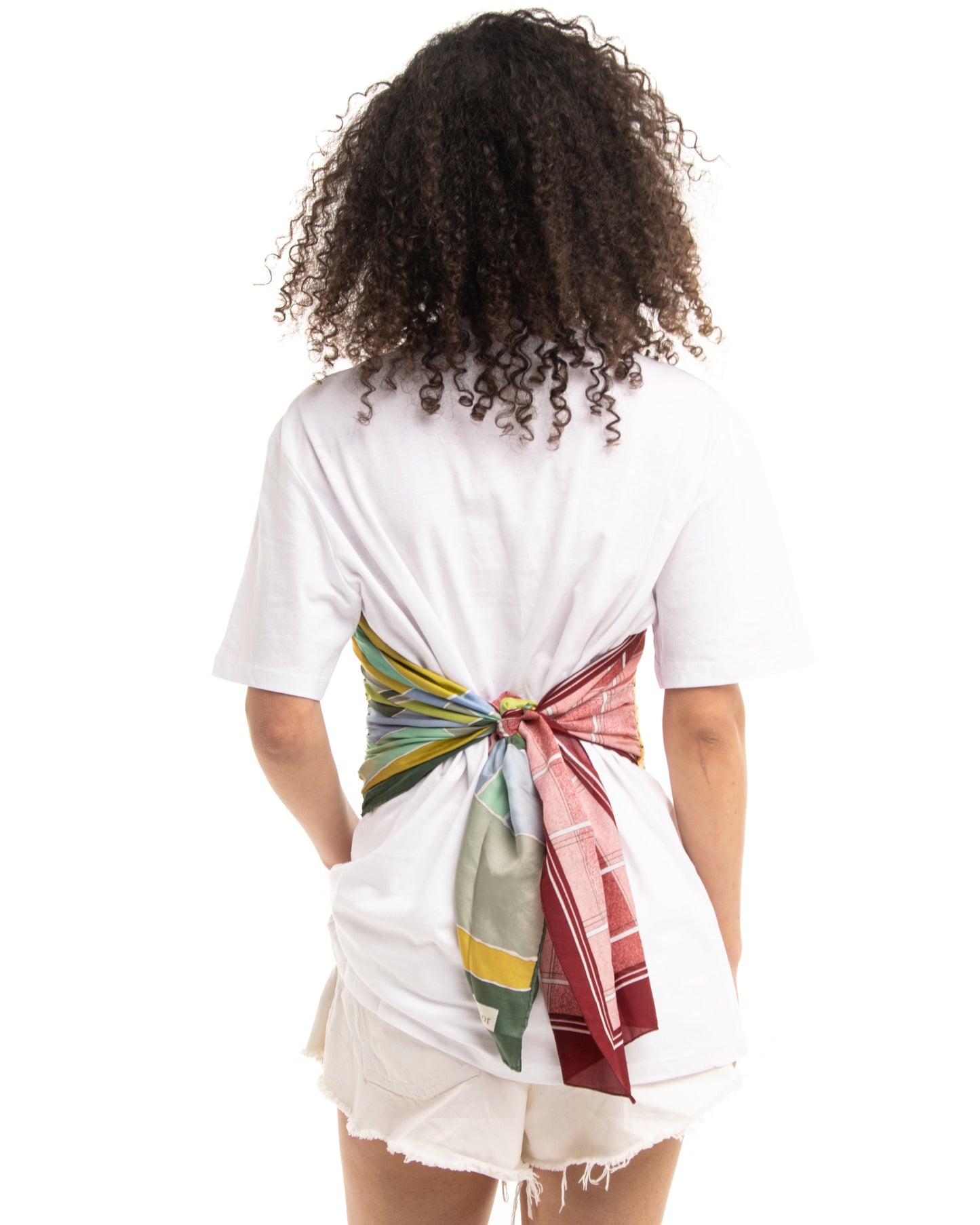 T-shirt with corset