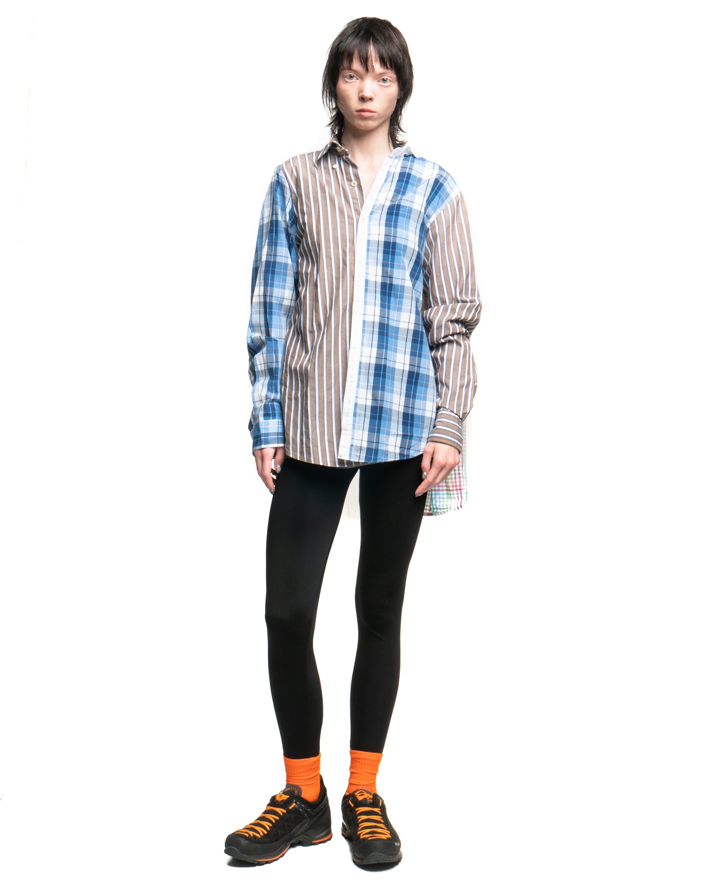 Tulle Shirt with Ties